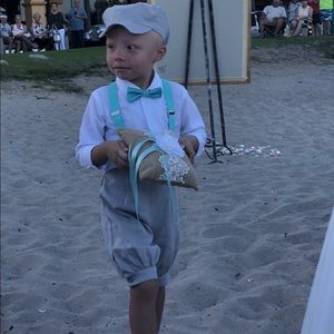 Boys light grey knicker outfit 4T